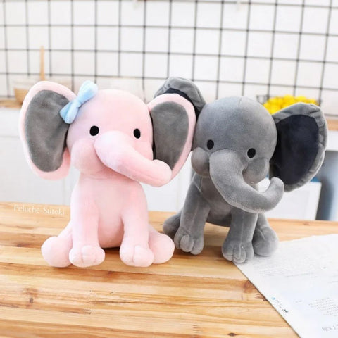 elephant-peluche-rose-et-gris