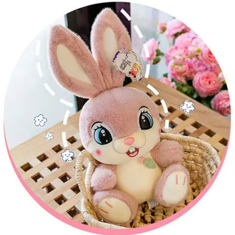 peluche-lapin-rose-kawaii