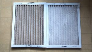 dirty air filters vs clean air filters