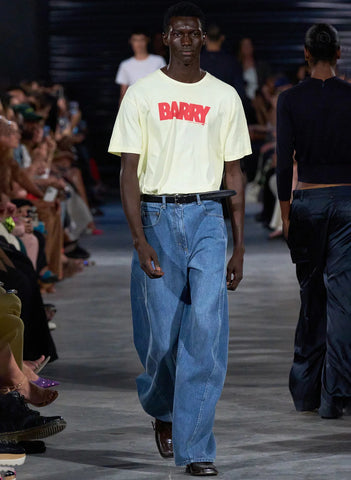 Sid Jeans by Tibi on SS23 Runway