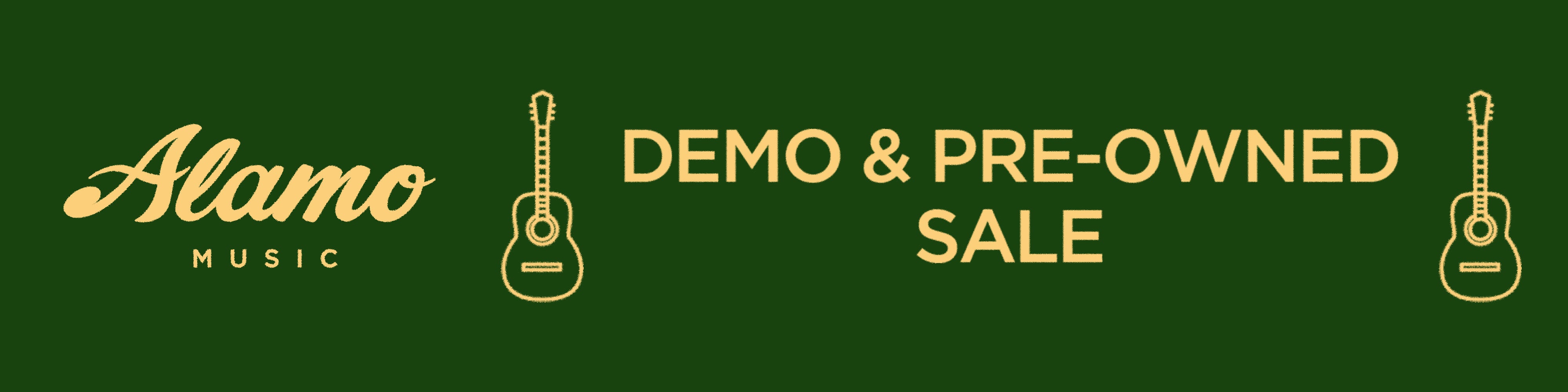Demo & Pre-Owned Sale