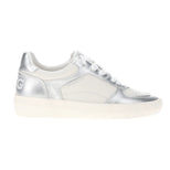 Fast Metallic Perforated Lace Up Sneakers