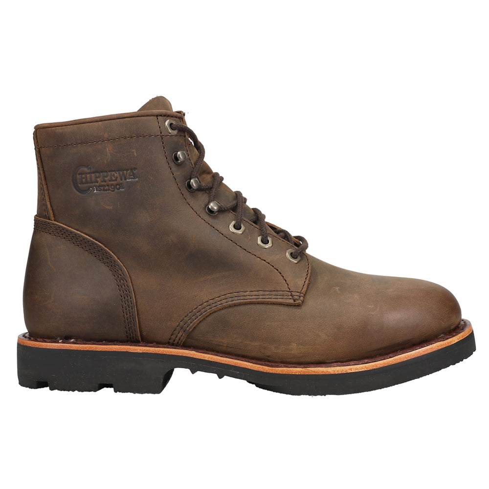 Shop Brown Mens Chippewa Cibola 6 inch Work Boots Shoebacca