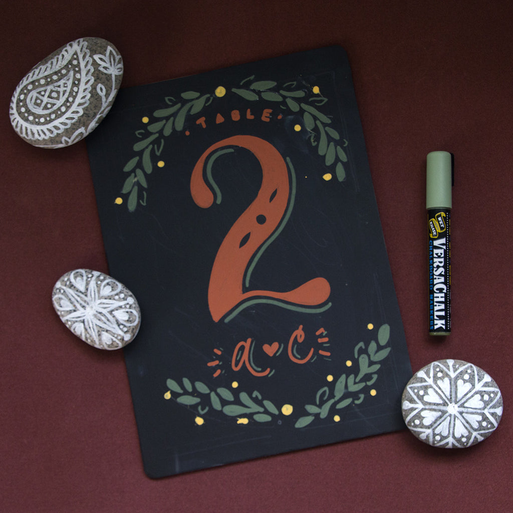 These Super Cool Chalkboard Table Number Ideas Are a Must in Your Rest