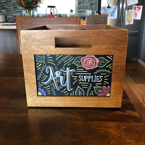 art supplies box
