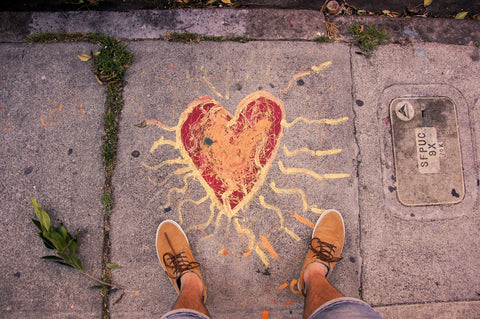 street chalk art