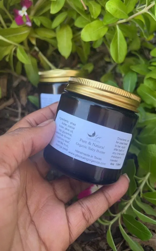 PURE & NATURAL  ORGANIC NIPPLE BALM – GlassWing Organics