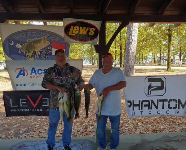 Johnny Mayer and Chris Epting with 20+ pounds!