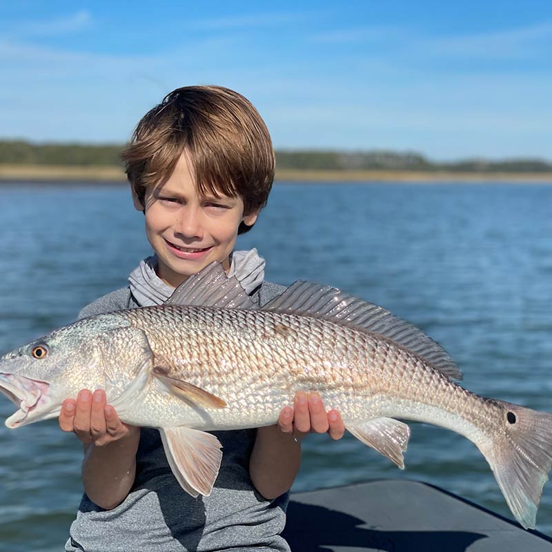 Captain Tuck Scott put his son on this beauty this week