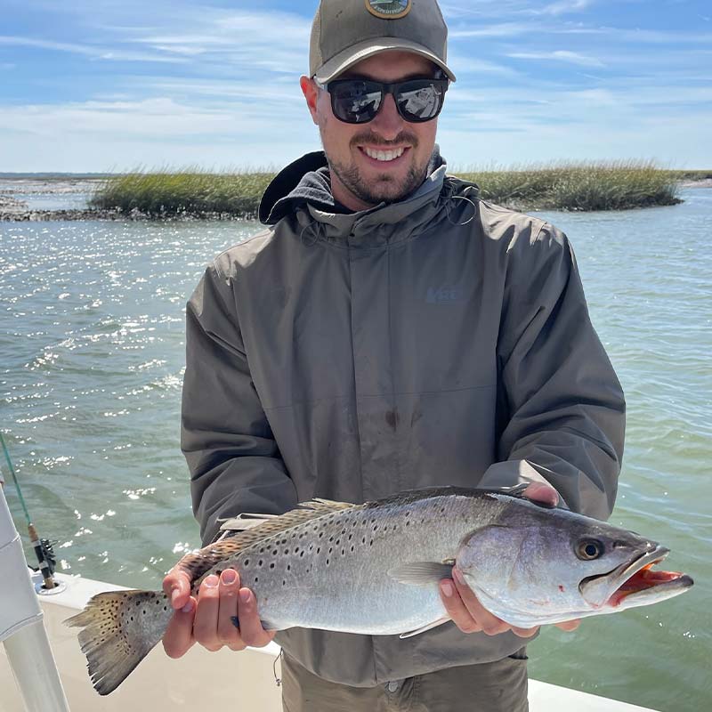 A nice trout caught with Captain Patrick Kelly