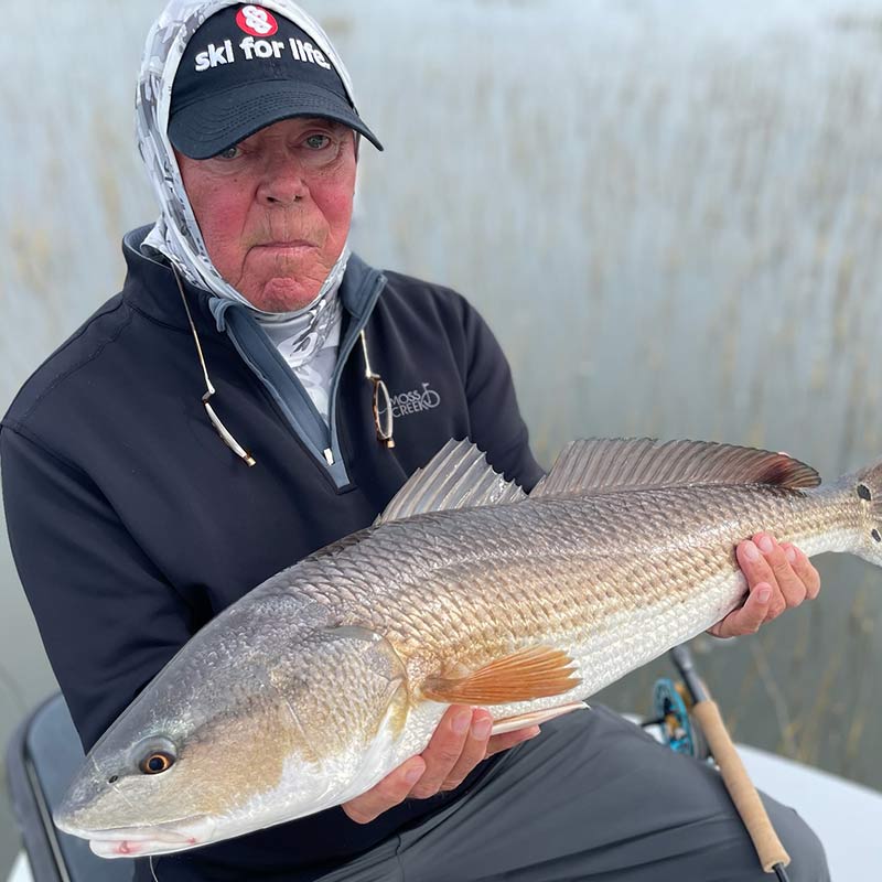 A good one caught with Captain Tuck Scott