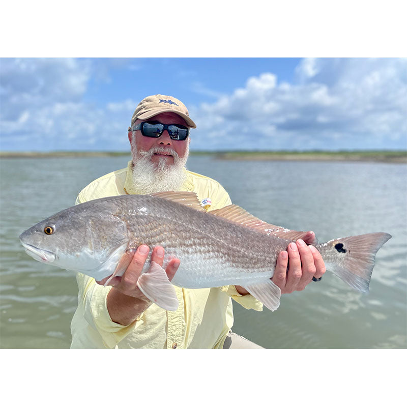 A nice redfish caught this week with Captain Tuck Scott 