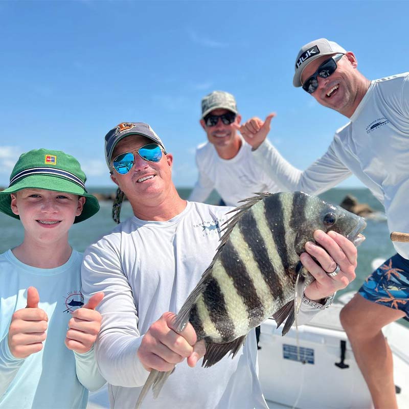 A good convict fish caught with Redfin Charters