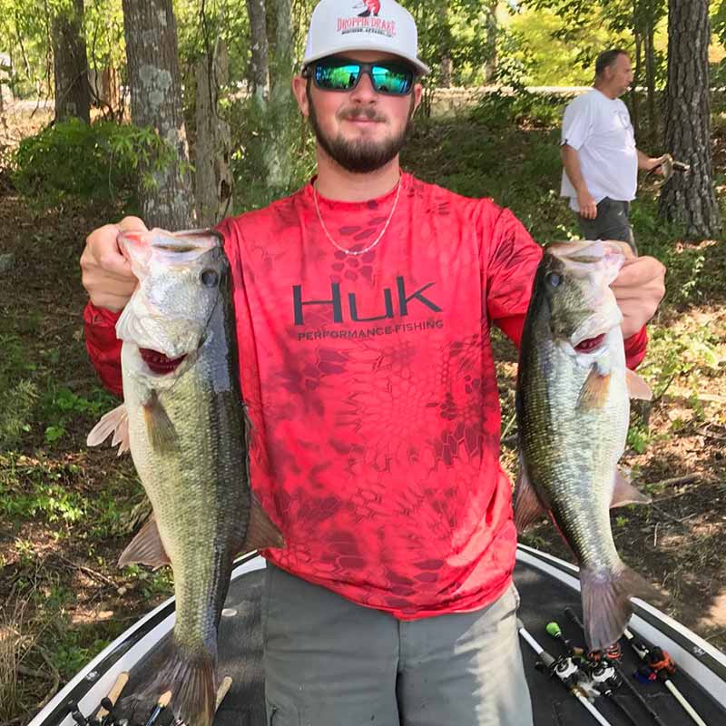 Cole Pearson (Josh's partner) with a couple of good ones caught Saturday