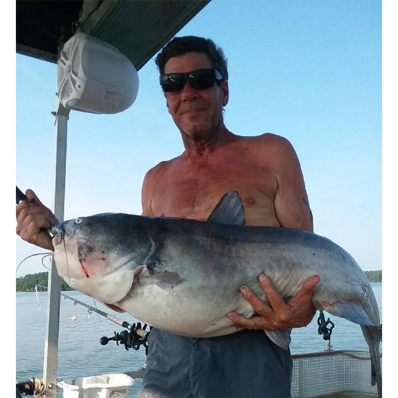 A 50+ pounder caught recently with Captain Chris Simpson