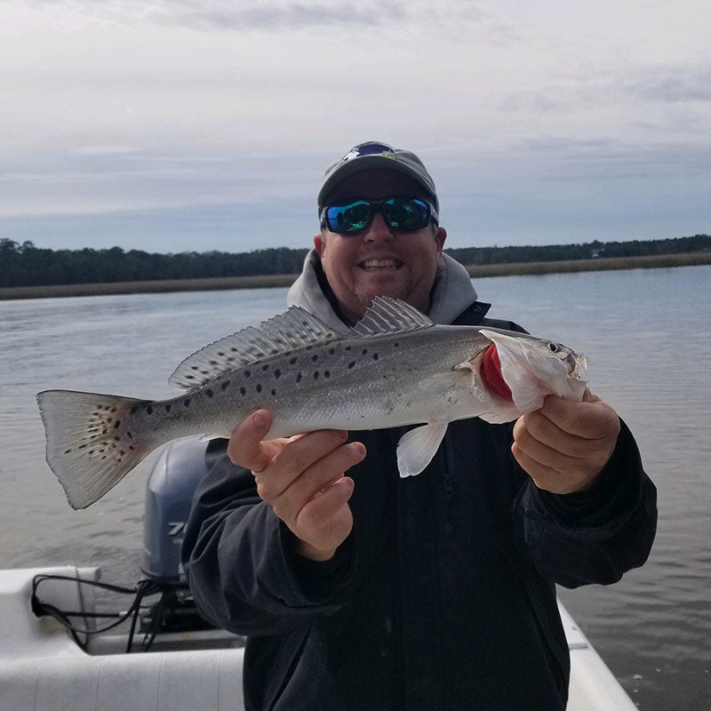 Captain Ron Davis, Jr. with a nice one caught this week