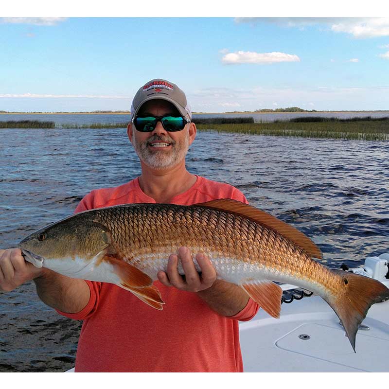 The prettiest, "golden" reds in the state come from Georgetown - caught with Captain Greg Holmes
