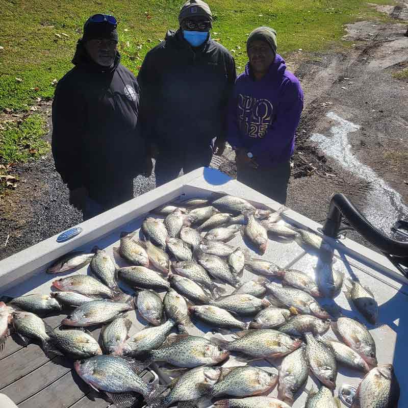 Roland Addy knows how to catch crappie on Lake Greenwood!
