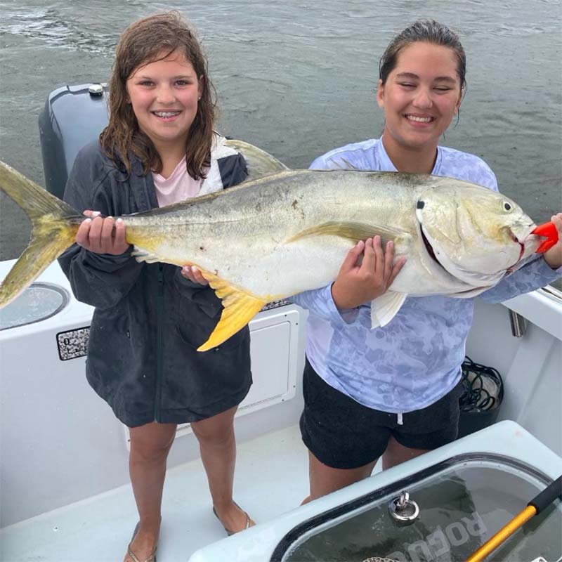 A good jack caught this week with Captain Kai Williams 