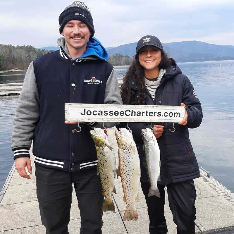 A good day last week with Jocassee Charters
