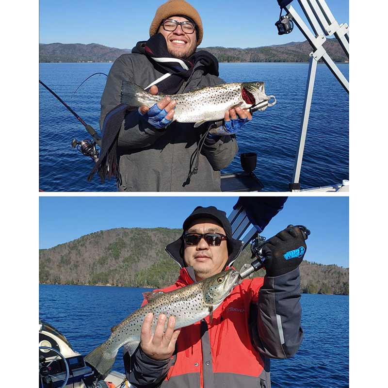 A couple of nice keepers caught recently with Guide Sam Jones