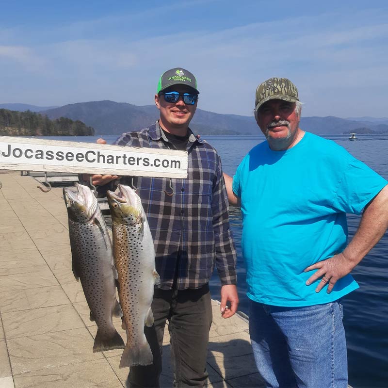 A couple of good ones caught this week with Guide Casey Jones