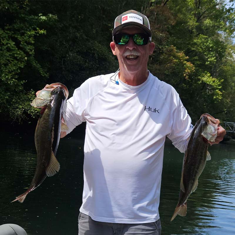 On the water Tuesday with Chip Cranford