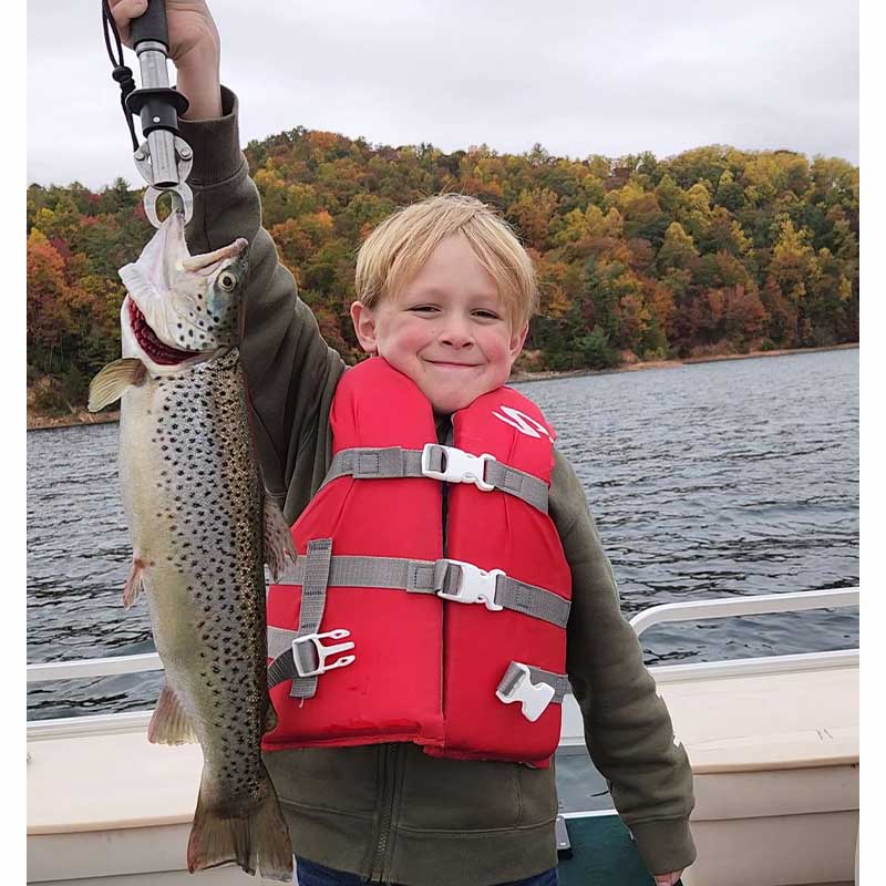 A beauty caught with Jocassee Charters