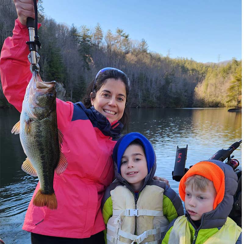 Caught up the rivers this week with Jocassee Charters