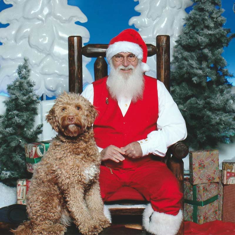 Merry Christmas from "Santa Sam" Jones of Jocassee Charters (and Fisher)!