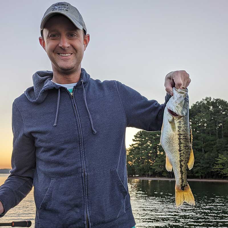 Caught with Guide Charles Townson on a topwater lure Saturday