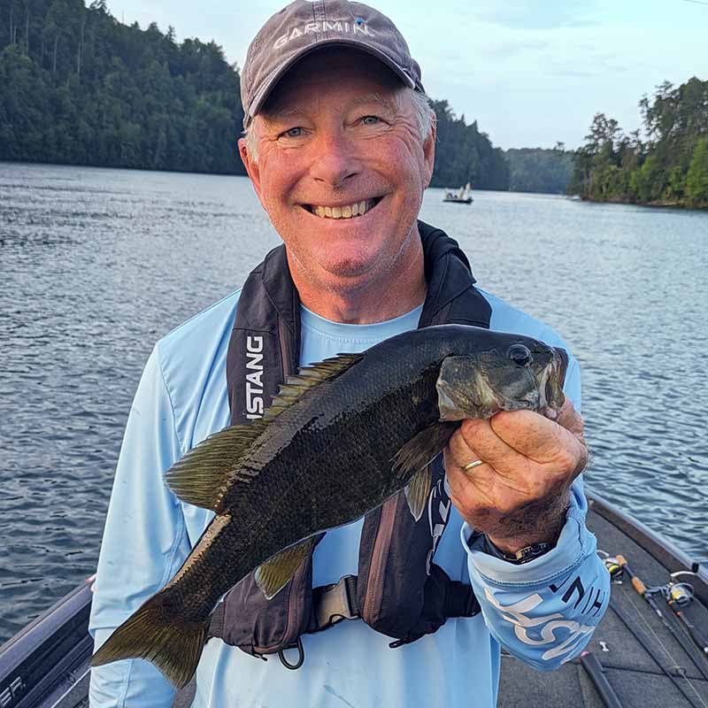 Charles Townson caught this fish with a swimbait this week