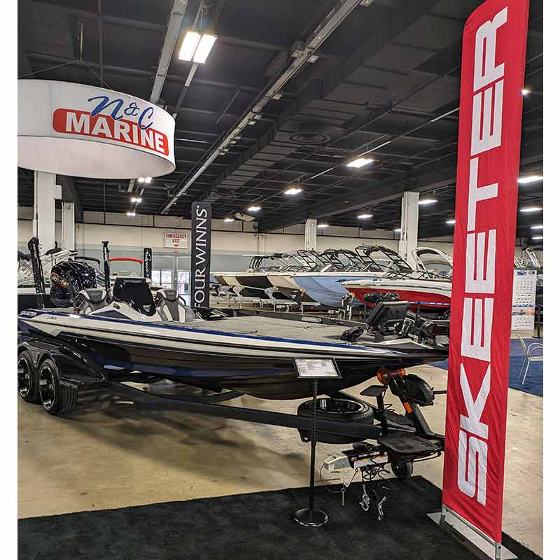 Yesterday at the Greenville Boat Show