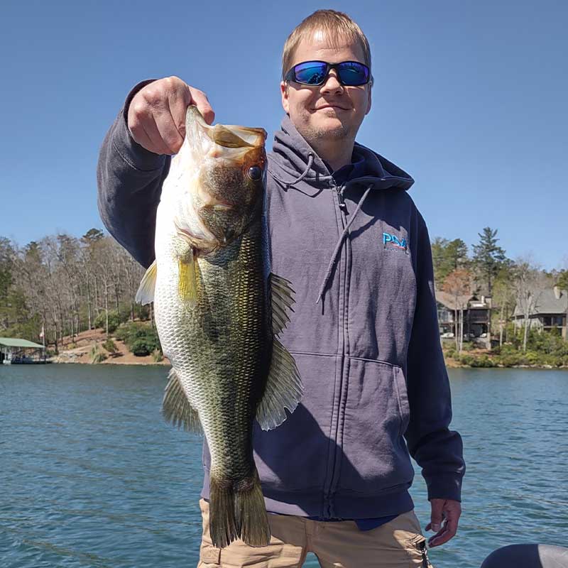 A nice caught this week with Guide Charles Townson on a Ned rig