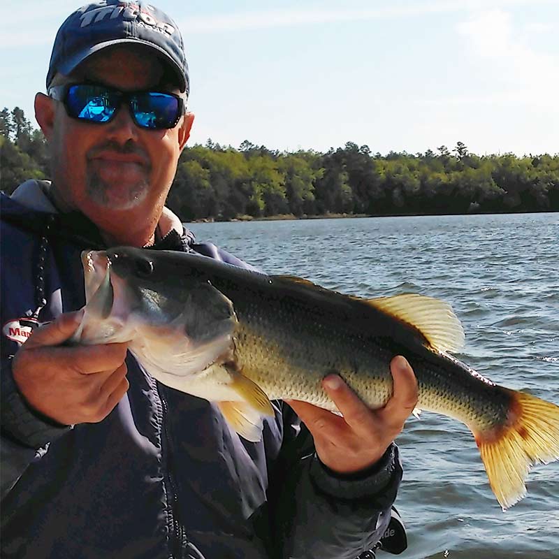 Jerry Kotal with a nice largemouth caught this week