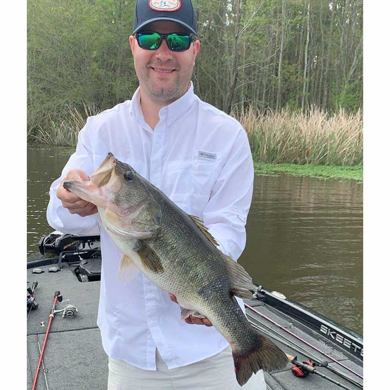 Andy Wicker with a nice one caught last week at Santee