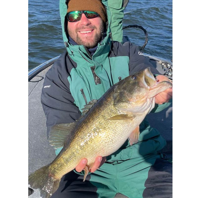 Andy with a 7-pounder caught Saturday on Murray