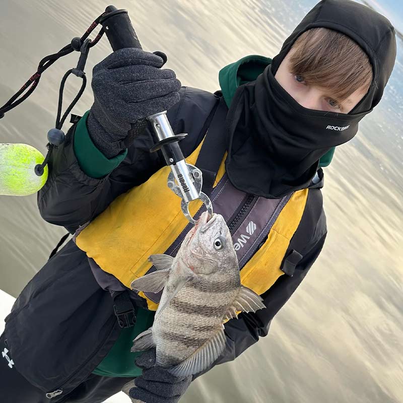 WInter reef fishing for black sea bass out of Murrells Inlet has been on  fire