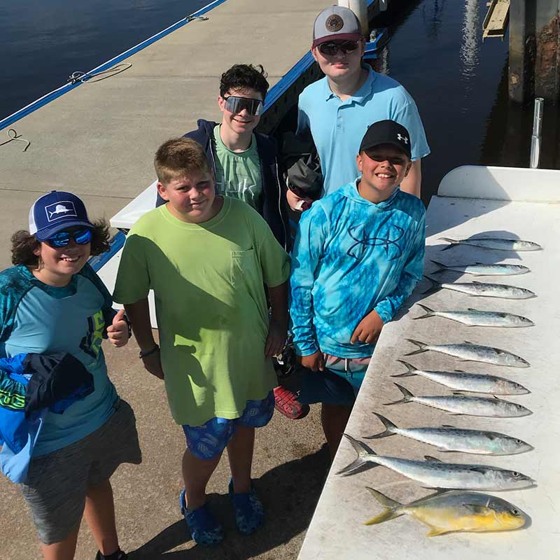 Spanish mackerel and a bonus pompano