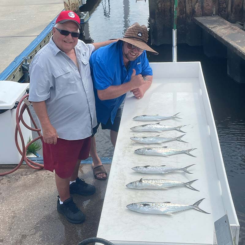 Some good-eating fish caught this week with Captain Smiley Fishing Charters