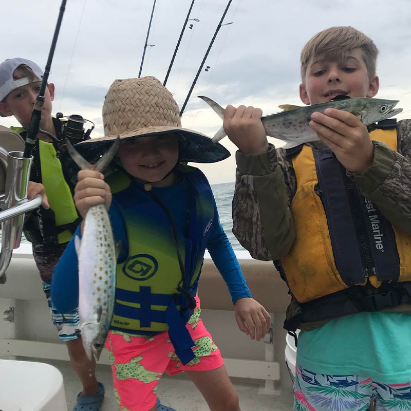 Kids' Camp with Captain Smiley Fishing Charters!