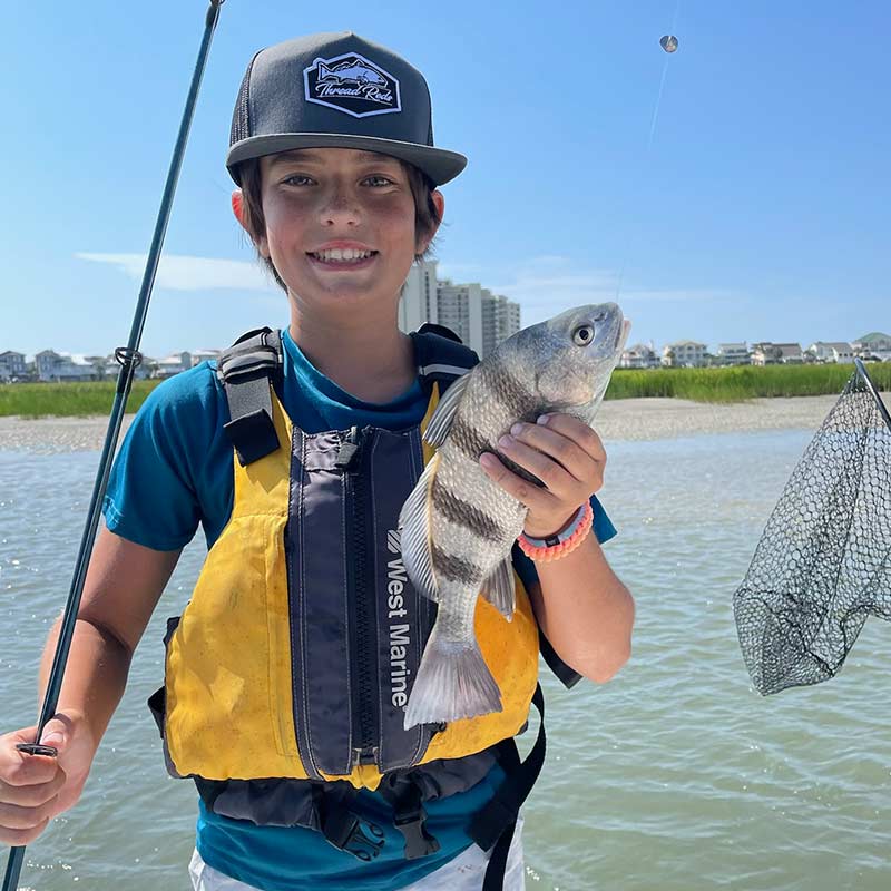 One of many black drum caught this week