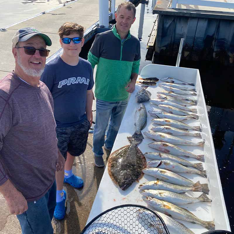 A good catch with Captain Patrick Smiley