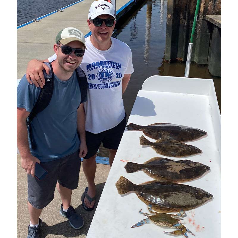A good day this week with Captain Smiley Fishing Charters