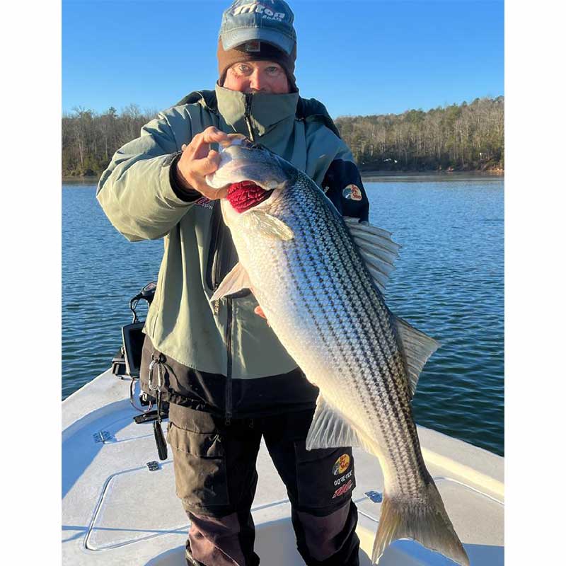 Guide Jerry Kotal with a big one caught Tuesday