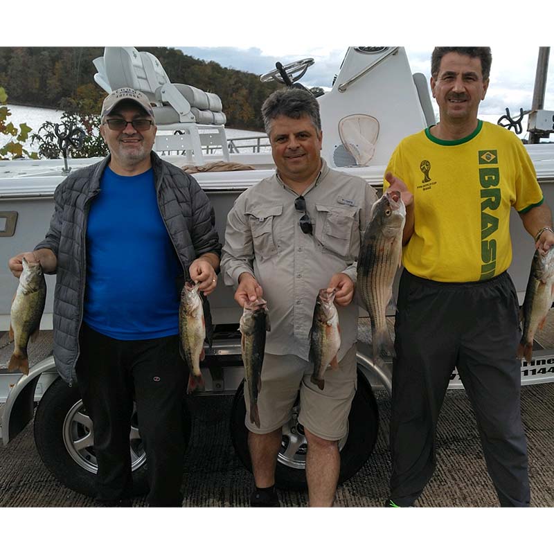 A good day with Guide Jerry Kotal this week on Lake Russell 