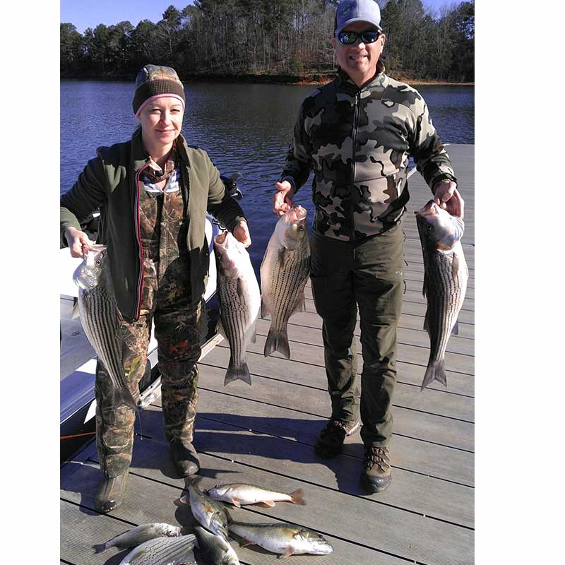 A good Lake Russell day this week with Guide Jerry Kotal