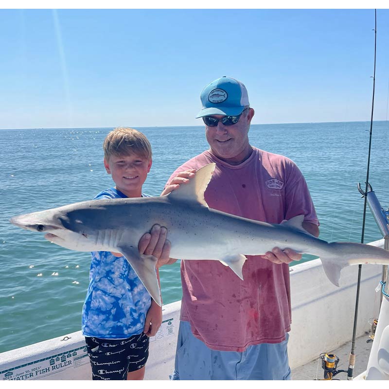 A nice bonnethead caught with Captain Tom Cushman