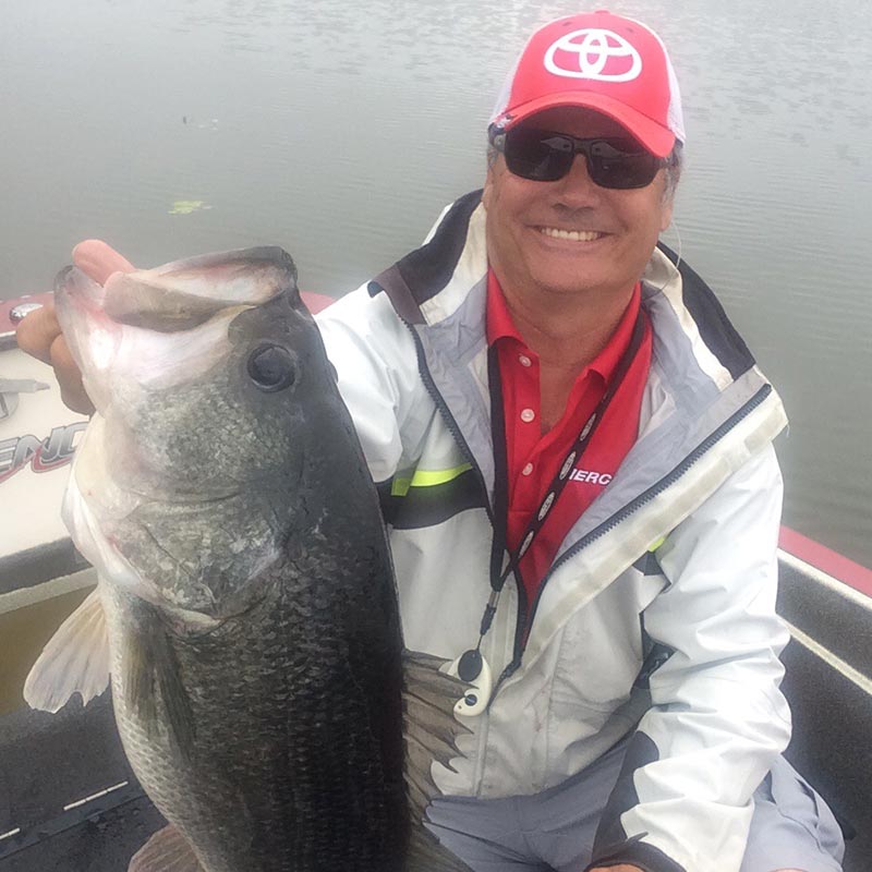 Brett Mitchell with a nice Santee bass 