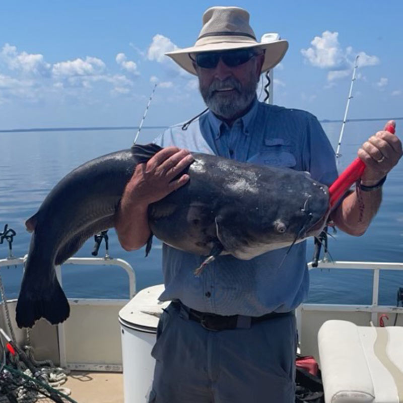 A big one caught deep with Captain Bobby Winters